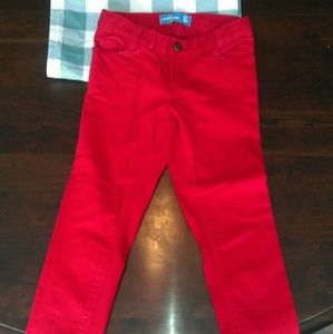 Old Navy Girls Red skinny jeans 5t